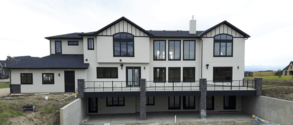 Clean Windows on Residential Mansion