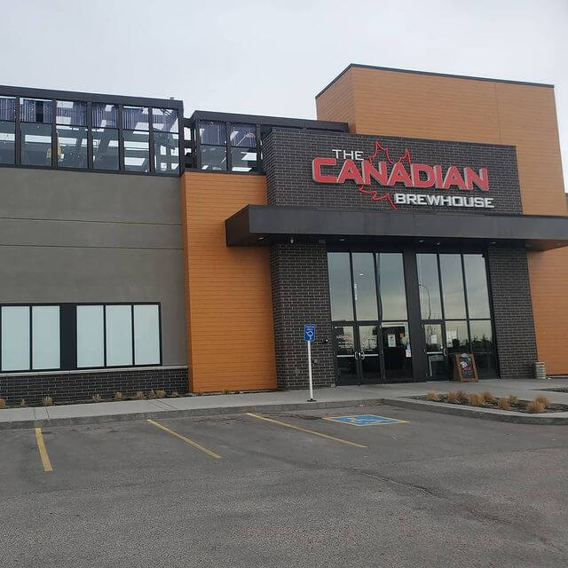 Clean Windows on The Canadian Brewhouse